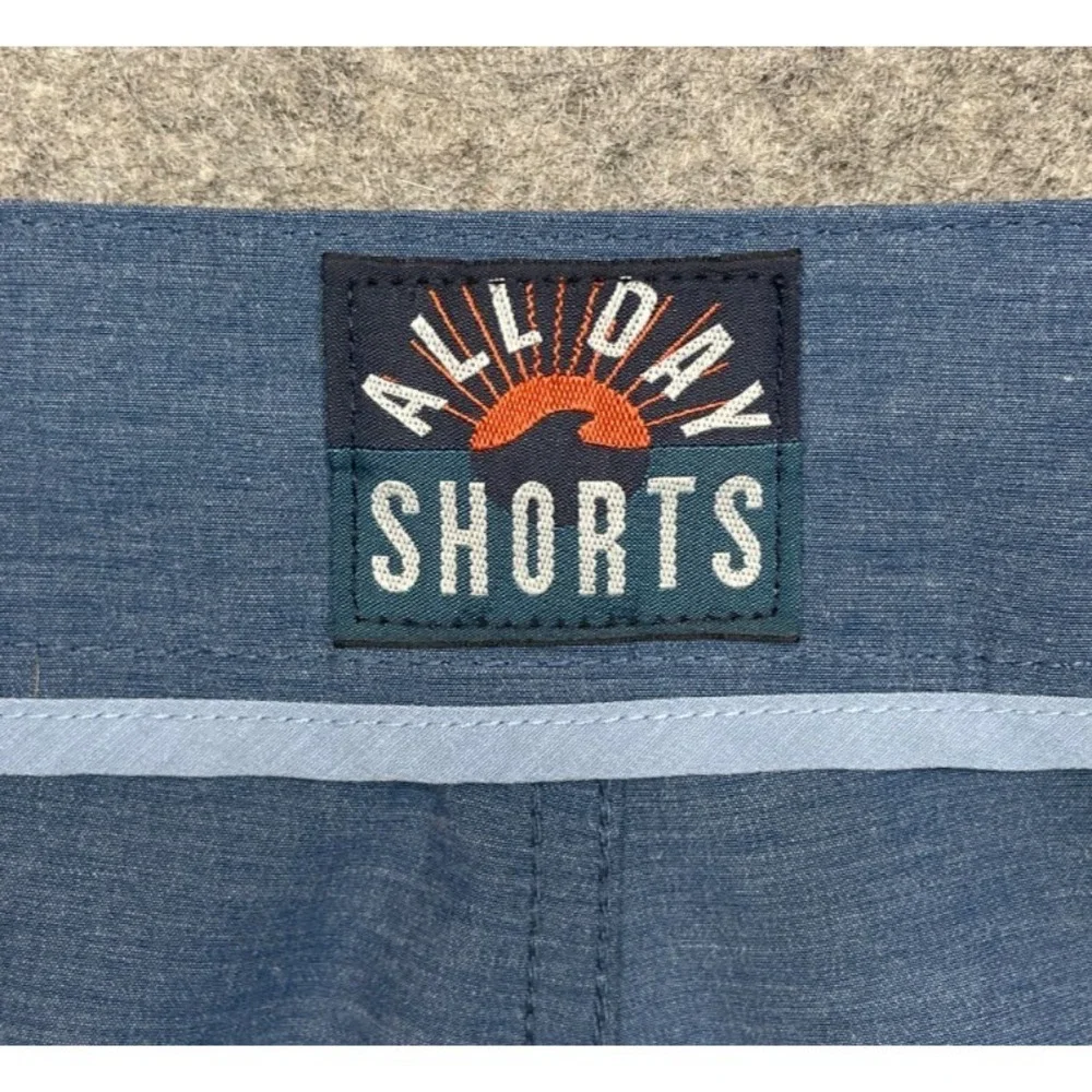 Faherty All Day Shorts 2.0 Blue 36 9
